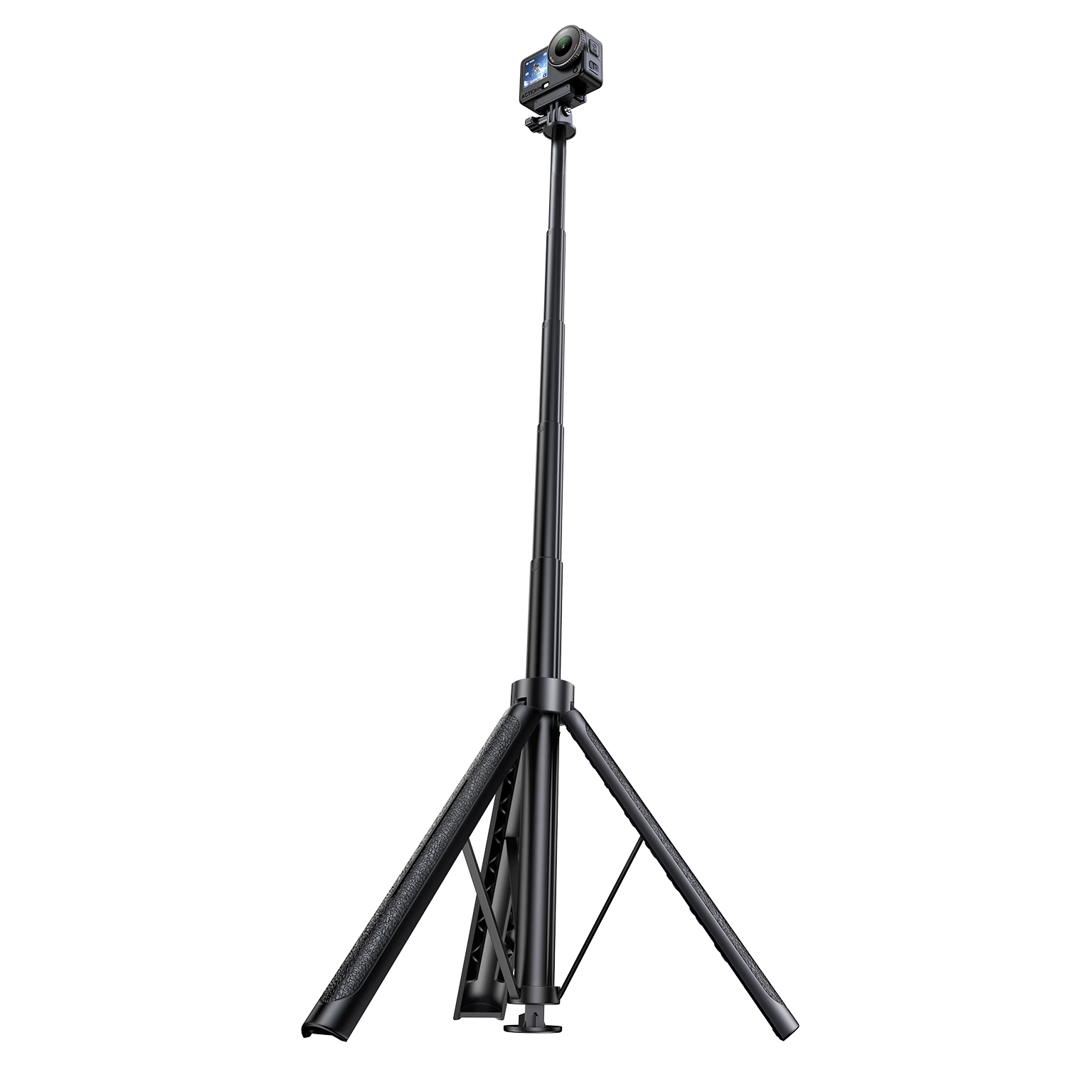 BIAZE Quick Release Floor Stand Compatible with DJI Pocket 4 Pro/4/3 Mount, Action Camera Selfie Stick for Action6/5/4, Yingshi Luna Handheld Floor Tripod