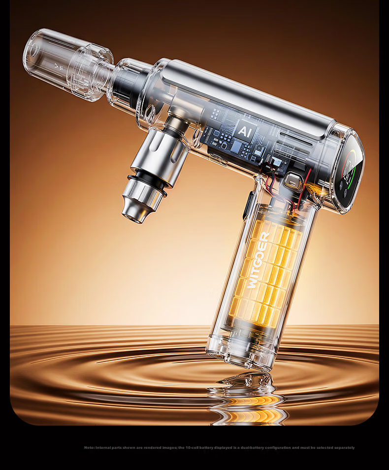 Zhiguozhe Car Wash Machine High-Pressure Home Use Water Gun Powerful Cleaning Spray Wireless Lithium Battery Portable Tool 16