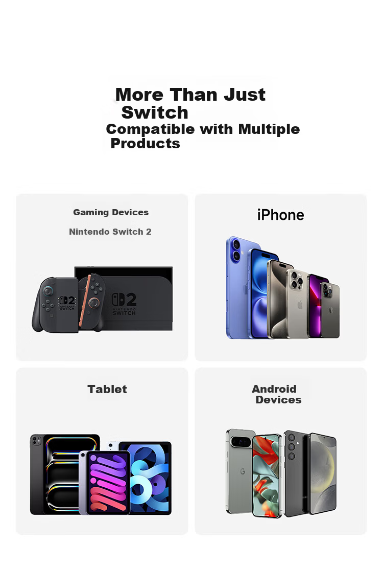 BELKIN Gaming Accessories Switch 2m Fast Charging Cable Nintendo Console Dual USB-C Data Cable Type-C Connector Black 11