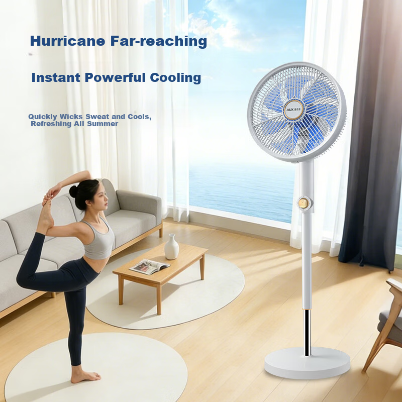 AUX Electric Fan/Floor Fan/AC Fixed Frequency Home 7-Blade Circulating Air/Energy-Saving Gentle Breeze Electric Fan/Floor Fan FS-30-A1211