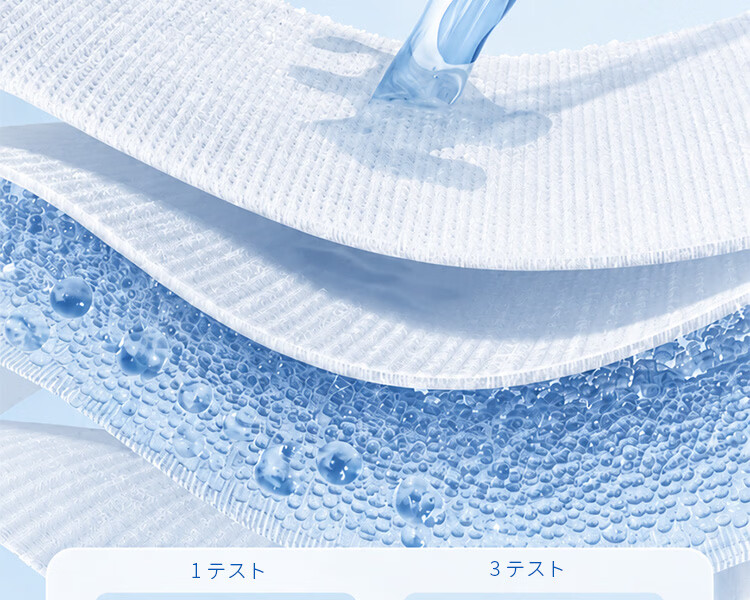 CCOKIO Japan Premium 100% Cotton Facial Towels Large Thickened Dual-Use Dry and Wet Baby Disposable Pull-Out 80 Sheets 17