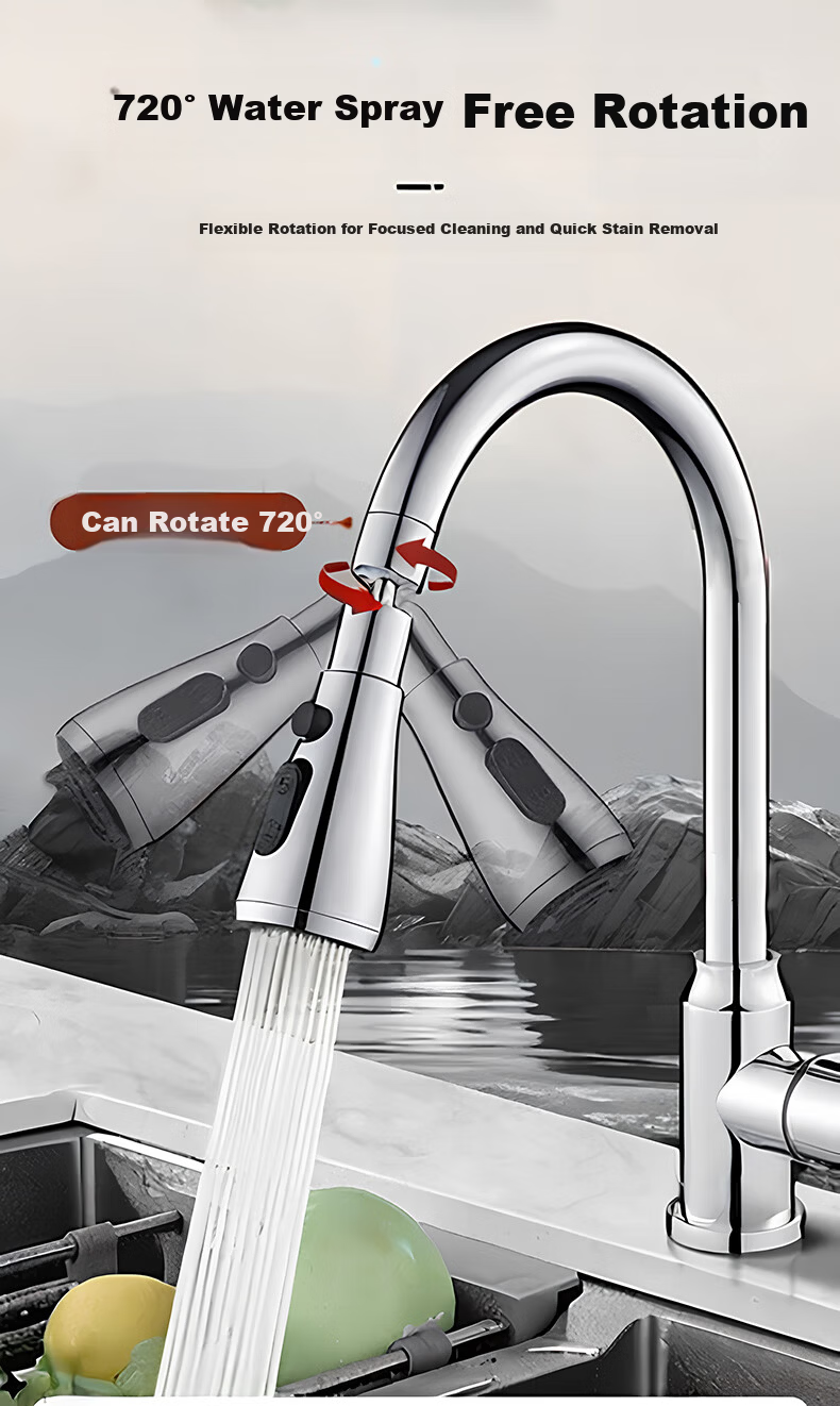 OLEWA Germany Kitchen Faucet Extender Splash Guard Rotatable Universal Spout Z669 10