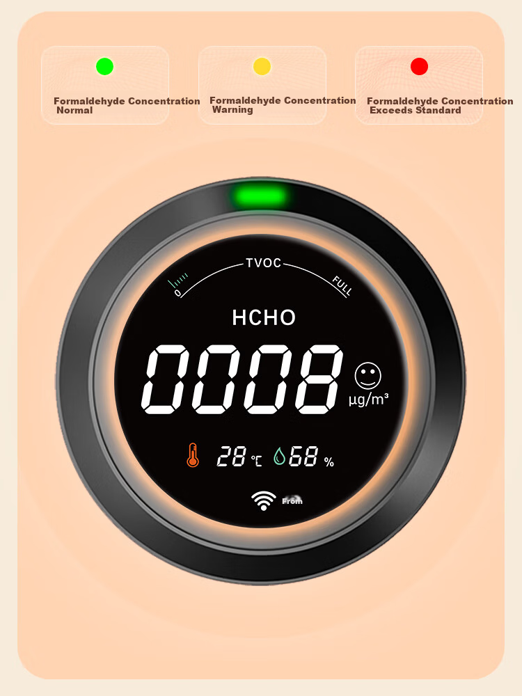 Cexiaofei Formaldehyde Detector High-Precision Professional Home Air Quality Gas Tester PTH-2 10