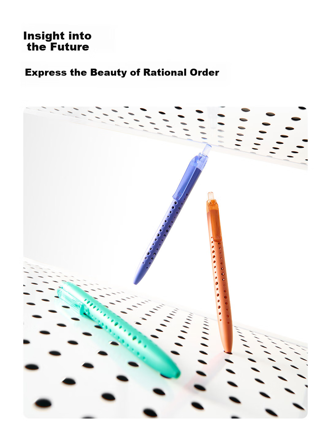 KACO TECFLOW Click Retractable 0.5mm Pearl Gray Gel Pen 3-Pack Colorful Journal Note-Taking High-Value 2