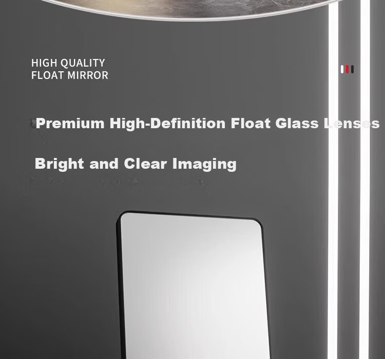 Qiyinge Full-Length Dressing Mirror Floor Mirror Wall-Mounted Fitting Mirror Bedroom Girl Makeup Mirror Bathroom 3D Explosion-Proof Mirror 5