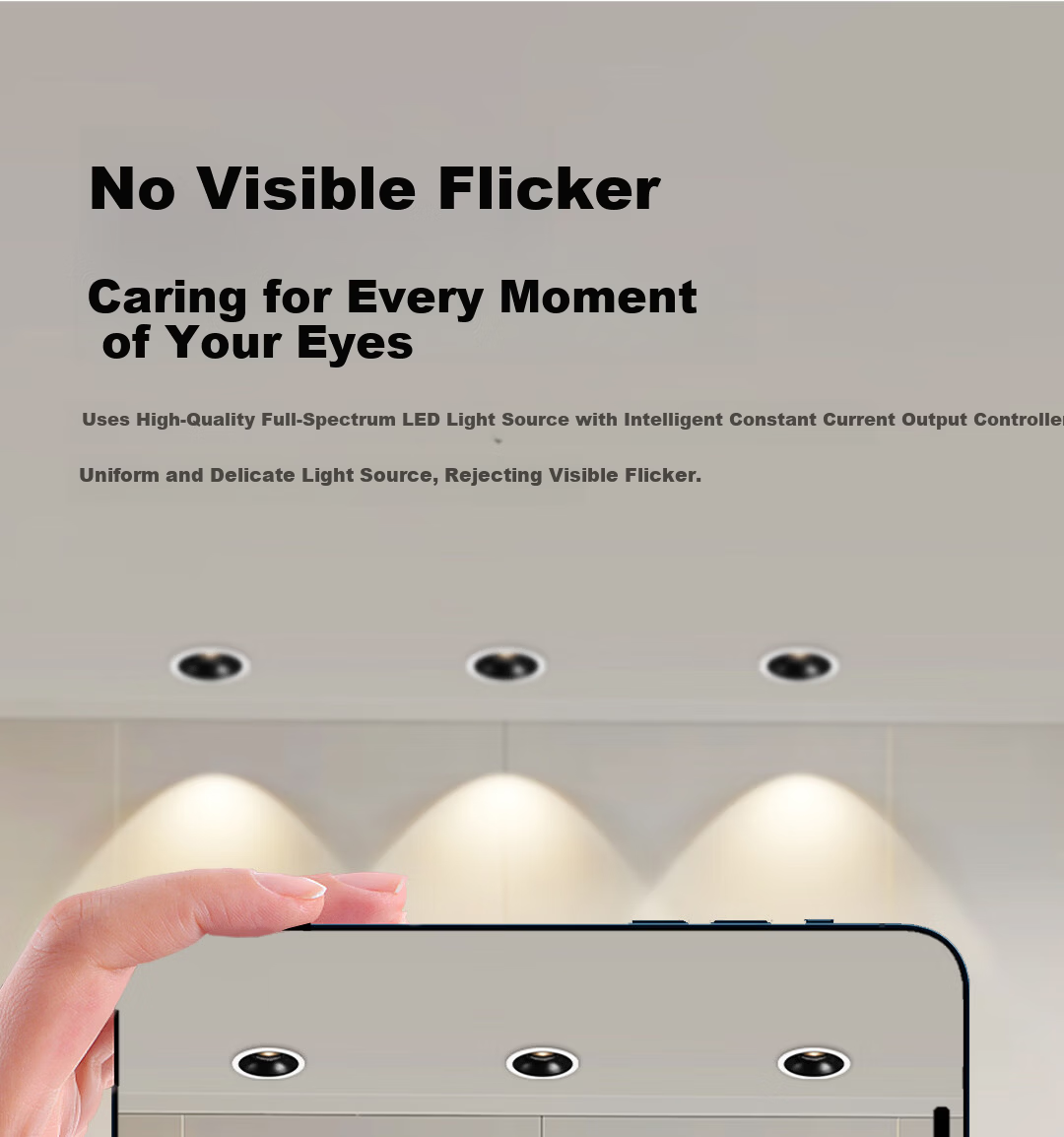 Yeelight Smart LED Dimmable Recessed Downlight Anti-Glare Full Spectrum Eye Protection Spotlight M4 Plus Upgrade 2.0 27