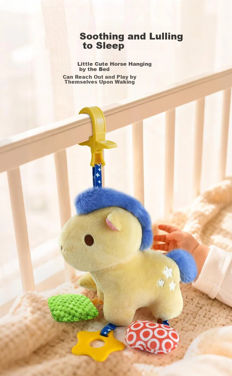 DOCTOR MA Newborn Baby Soothing Gift Box Crib Hanging Rattle Toy Grasping Teether Children's Day Gift 9