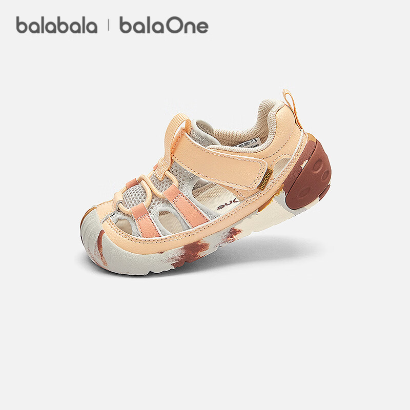 Balabala [balaOne] Kids Toddler Shoes Boys Girls Sandals 2026 Summer New Closed-Toe Shoes