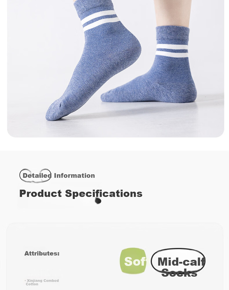 LangSha Boys Socks Spring Summer Autumn Thin Cotton Antibacterial Breathable White Kids Short Socks for School Age Children 15
