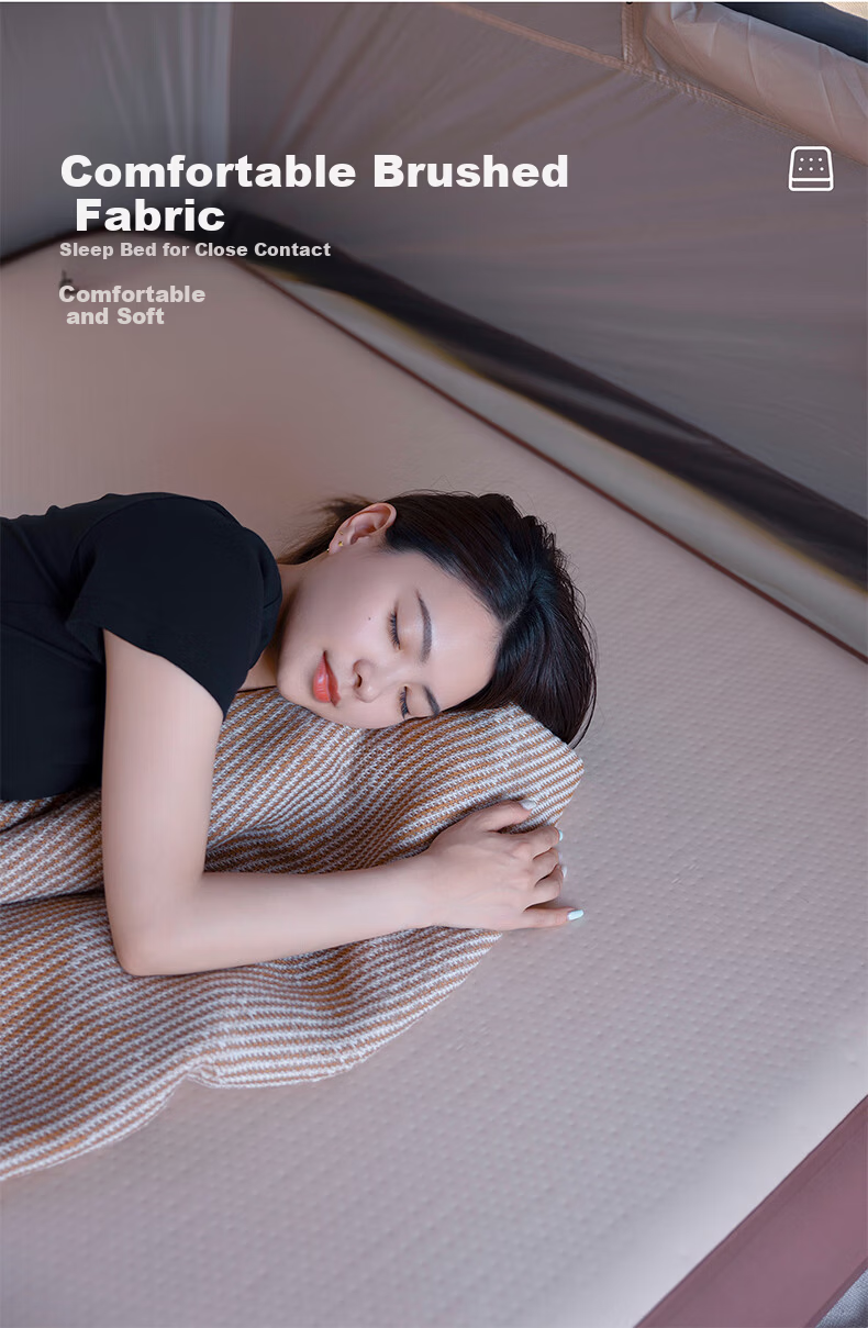 Shanfei Fengmian Self-Inflating Air Mattress Outdoor Camping Air Pad Floor Sleeping Mat Home Use Inflatable Sleeping Pad Three-Person Size 3