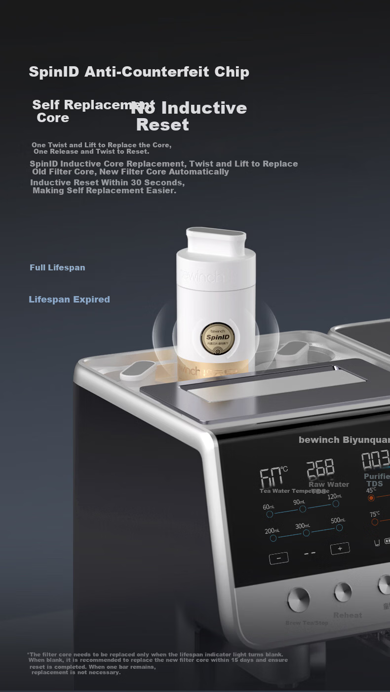Biyunquan G7 Weak Alkaline Desktop Water Purifier Home Fast Heating Direct Drinking All-in-One JD Self-Operated No Installation Stewing Tea RO Reverse Osmosis 100% True Boiling G7s Basic Edition 11