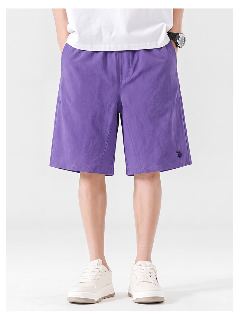 U.S. POLO ASSN. Shorts, Paul Summer Men's Casual Quick-Dry Five-Point Pants, Student Sports Pants, Father's Day Gift 29