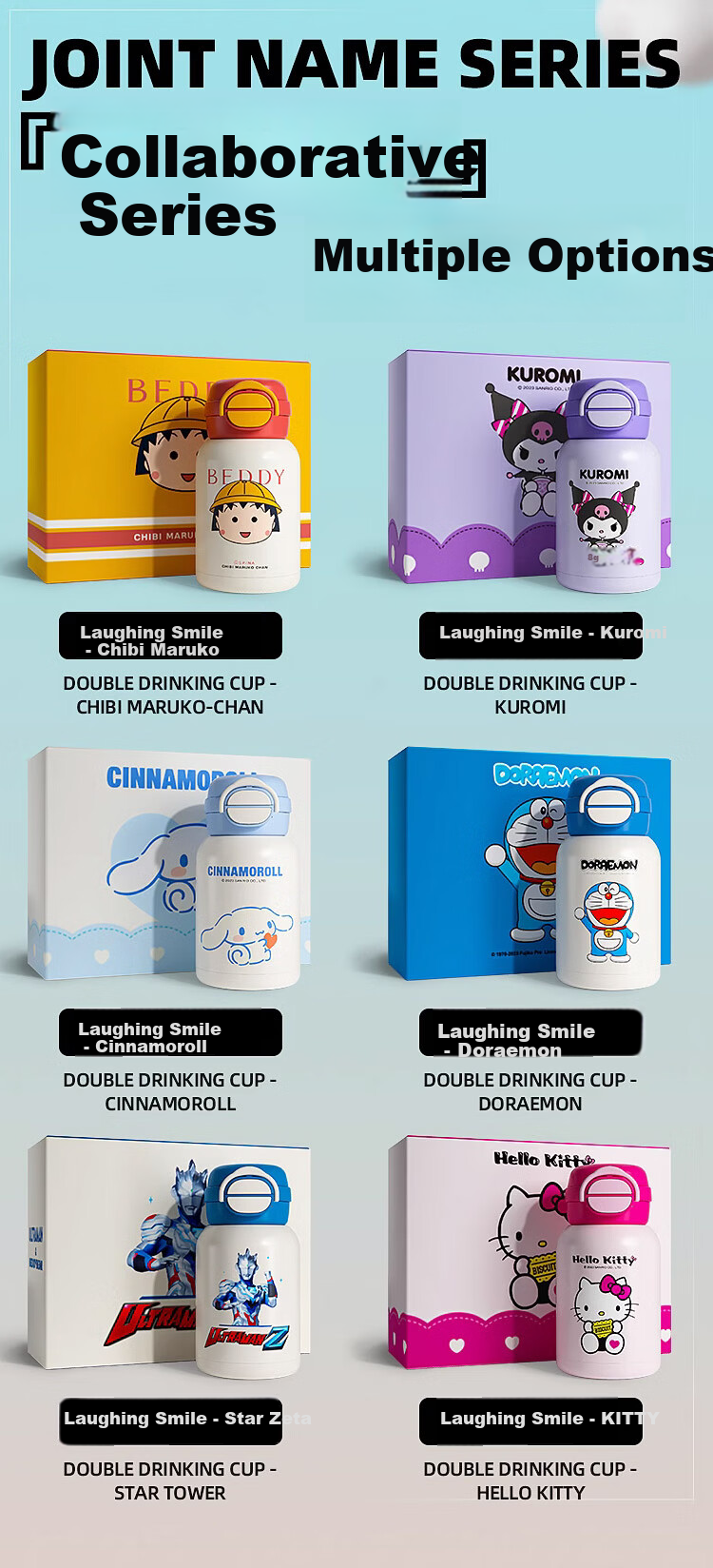 BEDDYBEAR Blooming Dual-Use Children's Insulated Straw Water Bottle for Girls Large Capacity Student Cup 520ml Study KT 2
