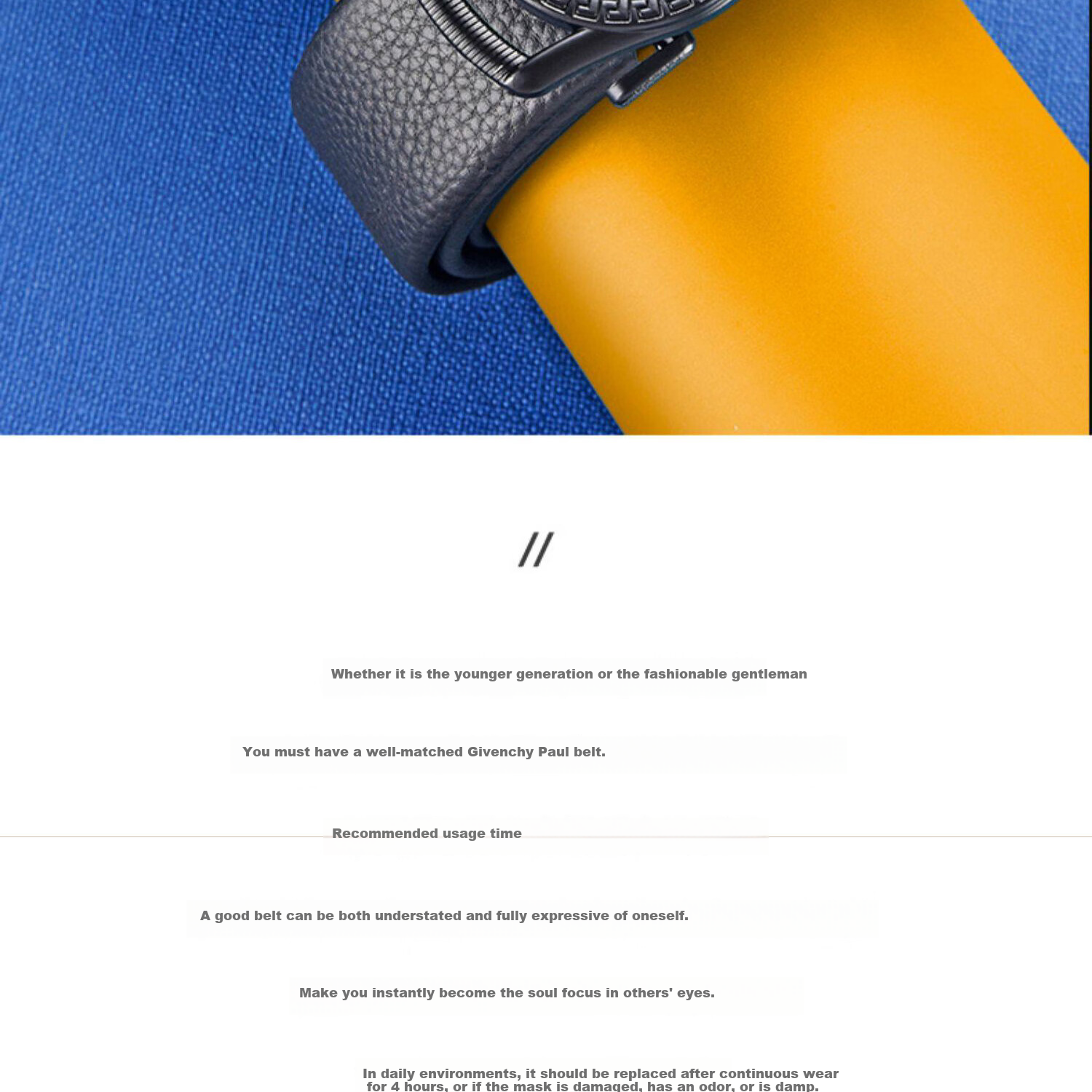 JIFANPAUL Men's Automatic Buckle Leather Belt Fashion Waistband Gift for Boyfriend and Dad Birthday New Trendy Style 13