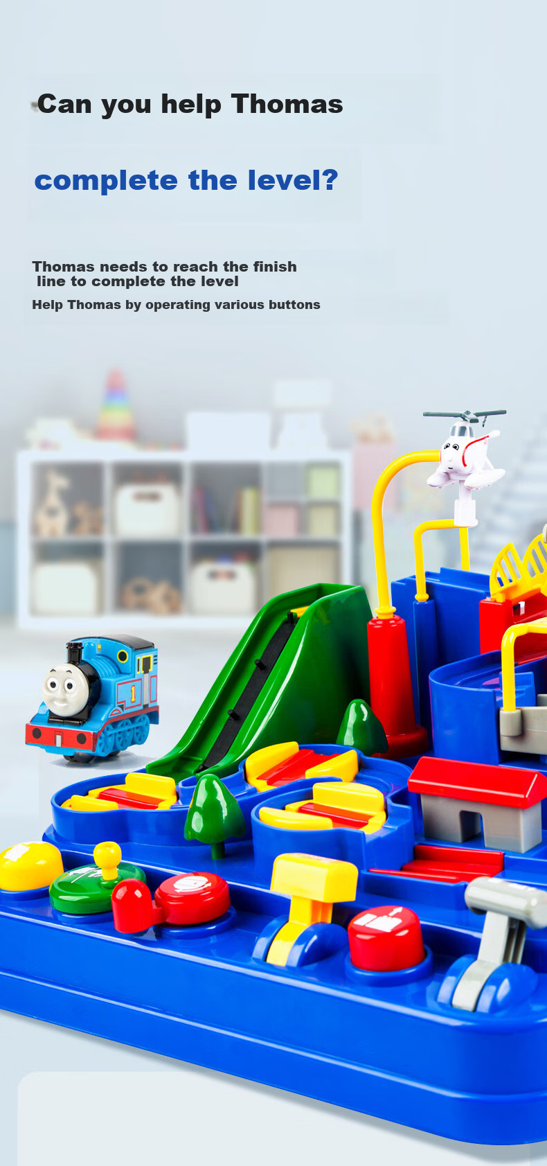 Gakken Thomas the Tank Engine Adventure Puzzle Educational Toy Birthday Gift for Boys and Girls Children's Day Gift 4