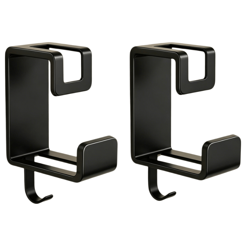 Xinpei Stainless Steel Wall-Mounted Hook for Bathroom Sink, No Drilling Required, Storage Rack for Washbasin And Bathtub