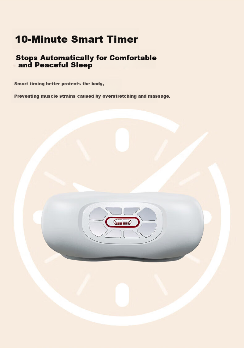 Ai Professor Full-Automatic Waist Massager Kneading Lumbar Support Spine Back Pulse Heat Vibration Relief for Lumbar Disc Herniation and Muscle Strain Gift for Parents Elderly Men and Women 15