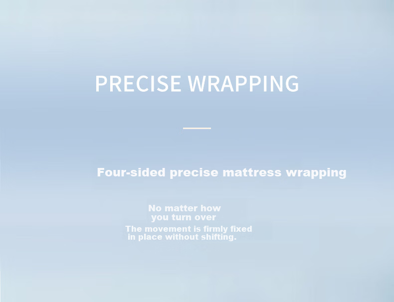 SOMERELLE Class A Knitted Cotton Deep Sleep Fitted Sheet Single Piece Summer Cooling Breathable Mattress Protector Cover 1.5m x 2m 9