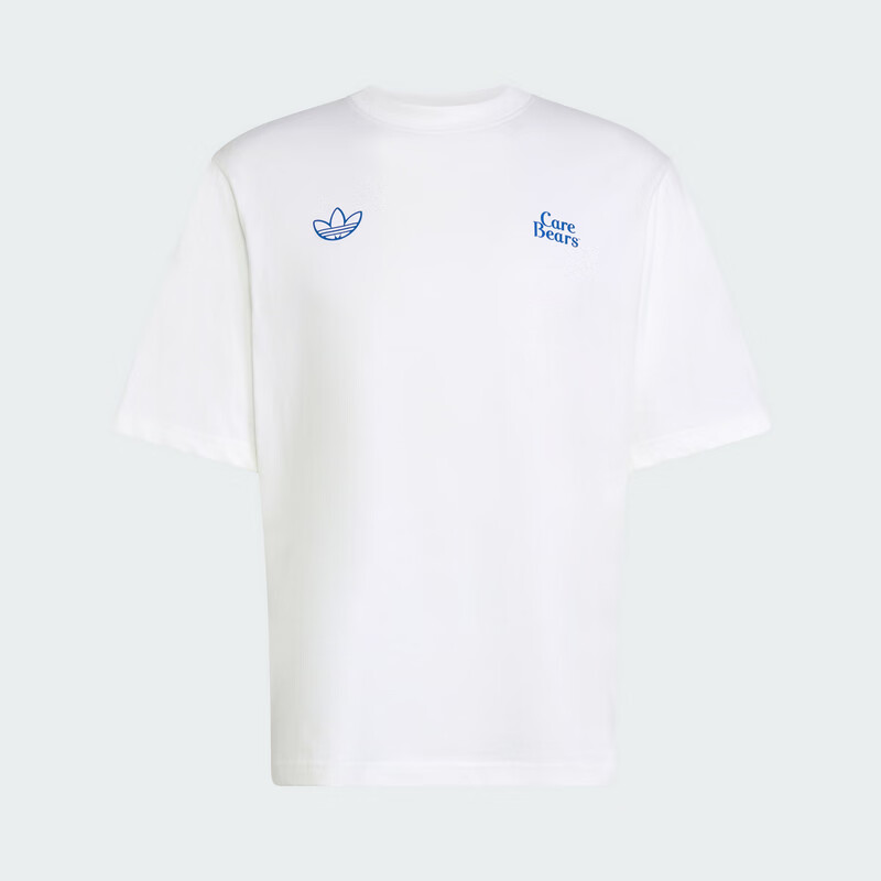 Adidas Originals Women's BIG CB OS TEE Short Sleeve T-Shirt IA4538 White M 5