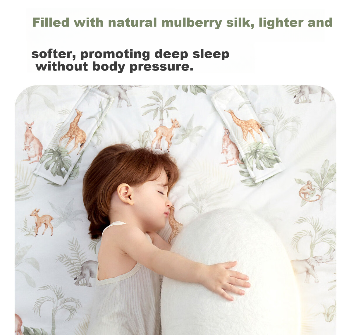 JOYNCLEON Kids Anti-Kick Quilt Baby Air Conditioning Sleeping Bag Summer Silk Hug Blanket Cooling Pink 1.5*1.5M 10