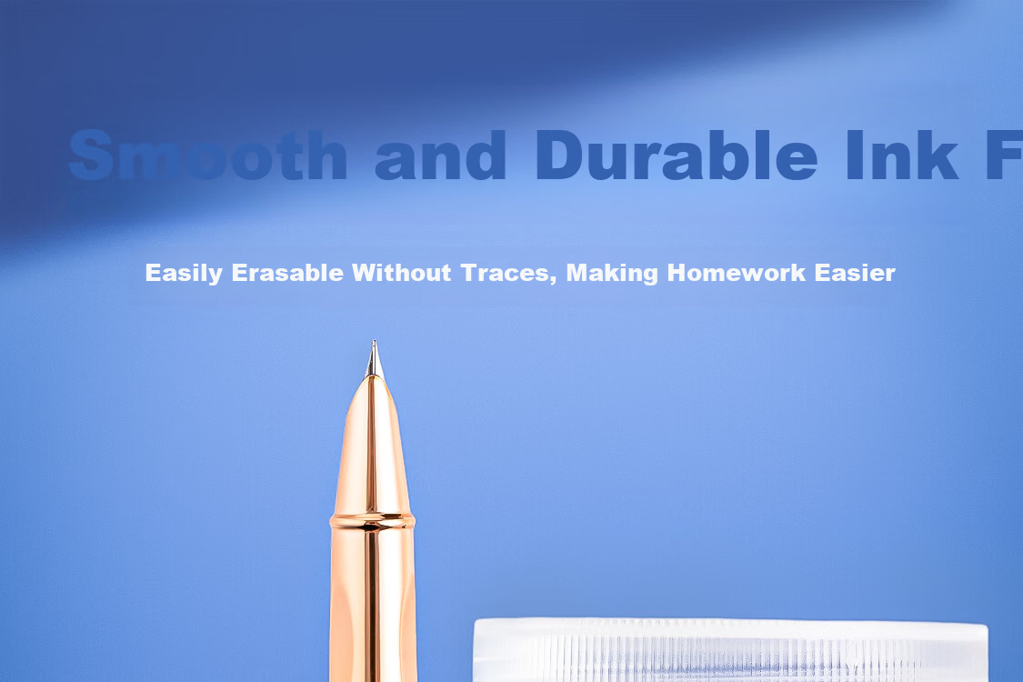 Rocher [Popular Item] Heat Erasable Fountain Pen Ink Cartridges Quick Drying for Primary School Students Grade 3 Replaceable Thermosensitive Erasable M-3430/3.4mm Diameter 30pcs Blue 1