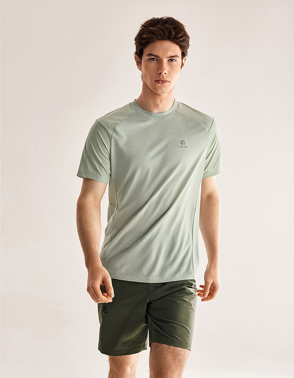 KAILAS XM1 Merino Wool Men's Quick-Dry Crew Neck T-Shirt Outdoor Hiking Moisture-Wicking Breathable Short Sleeve 1
