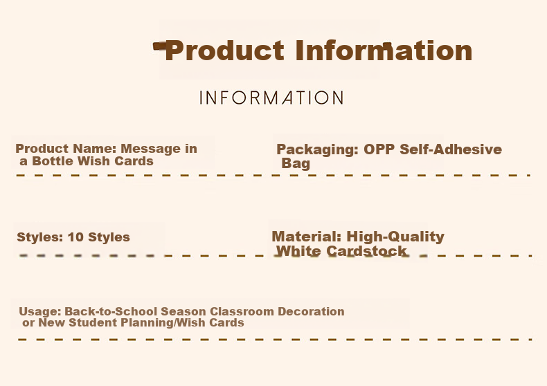 Dailuotang Wish Bottle Wish Cards Classroom Decoration Goal Cards Class Culture Wall Decoration High School Entrance Exam Study Goal Inspirational Cards Back to School Senior Classroom Culture Decorat 1