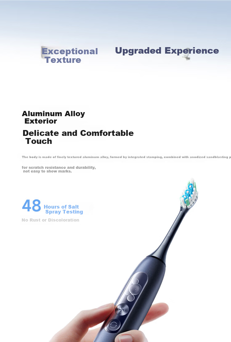 Mijia Xiaomi Multi-Directional Sonic Electric Toothbrush Pro with Patented Technology and Visual Smart Screen, Light Gold, Valentine's Day Gift, Price Guaranteed for 618 14