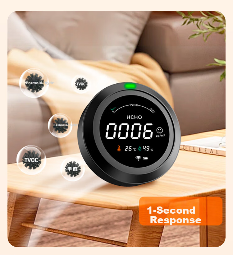 Cexiaofei Formaldehyde Detector High-Precision Professional Home Air Quality Gas Tester PTH-2 6