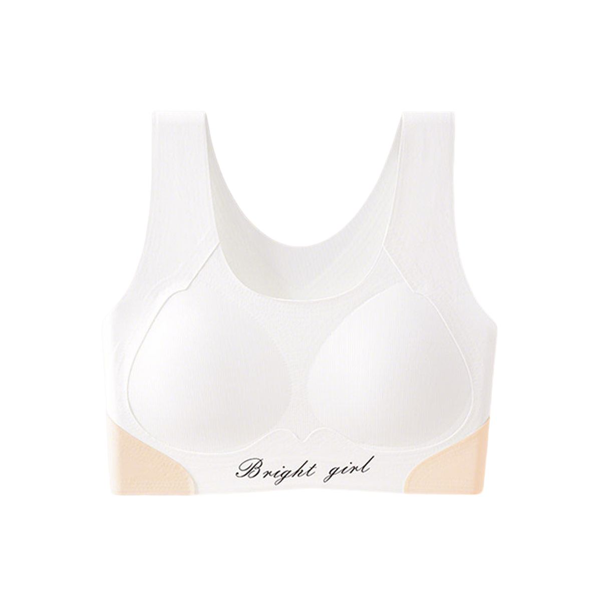 GUJIN Girls Youth Development Seamless Underwear Vest Junior High School Student Sports Bra for Girls Age 12 Teen Girl Bra