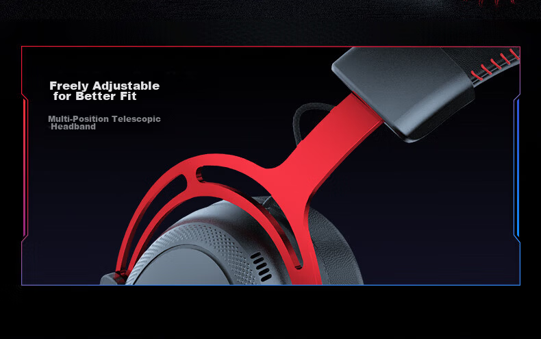 MICROKIA Delta Champion Recommended | Professional Gaming Headset Bluetooth Wireless 2.4G Four-Mode FPS Sound Positioning Headphones for Laptop Desktop 34
