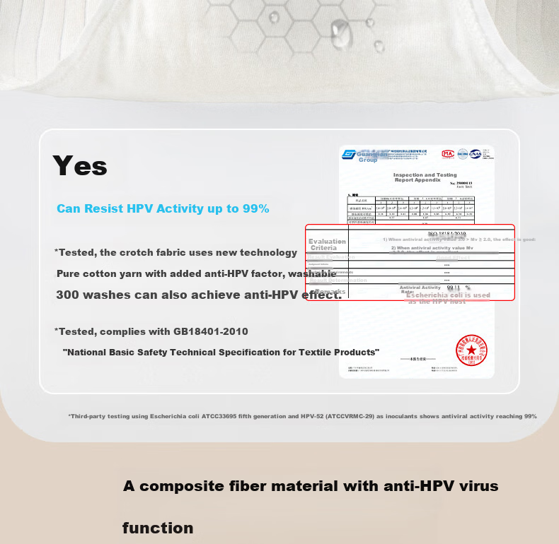 Junri Disposable Women's Underwear Milk Silk 10A Grade HPV Resistant Sterile Travel Portable Wash-Free Breathable Comfortable Underwear 10 Pieces 9