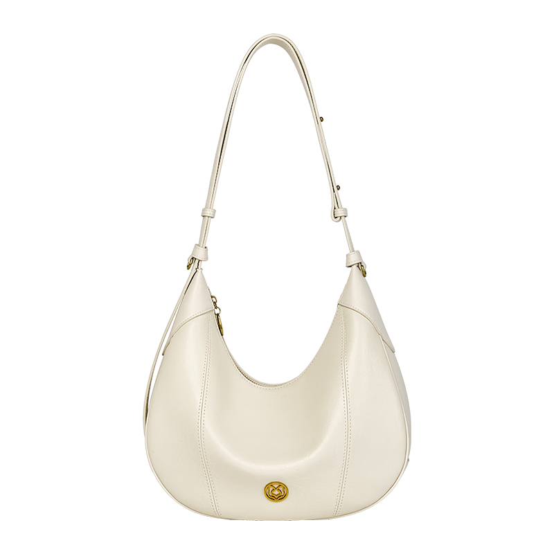 FOXER Vegetable Tanned Top Grain Cowhide Women's Large Capacity Underarm Shoulder Handbag Crossbody Birthday Gift