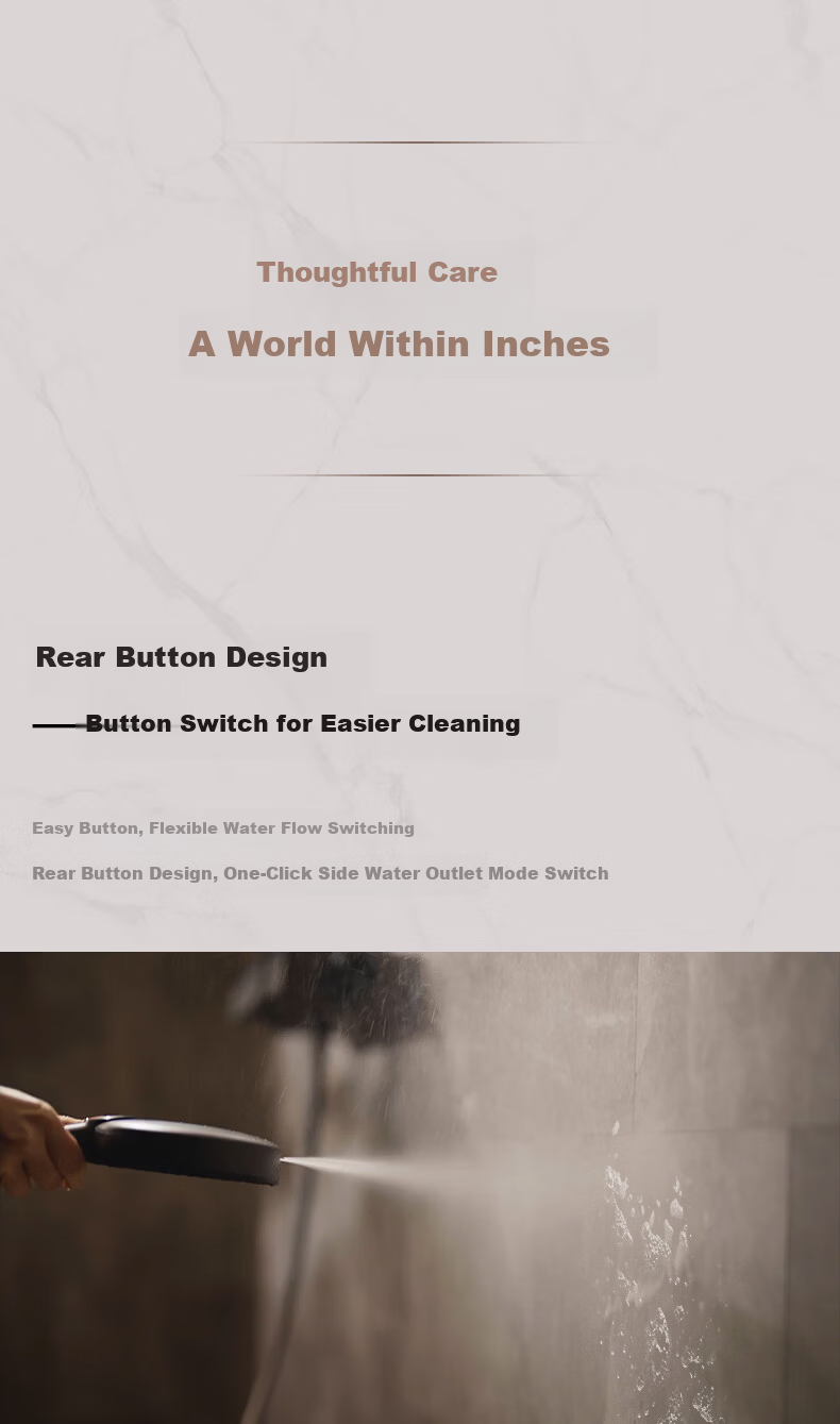 KOHLER Smart Shower Set Rain God 2.0 Thermostatic Shower SH30E Shower Head Home Edition Shadow Gray 10