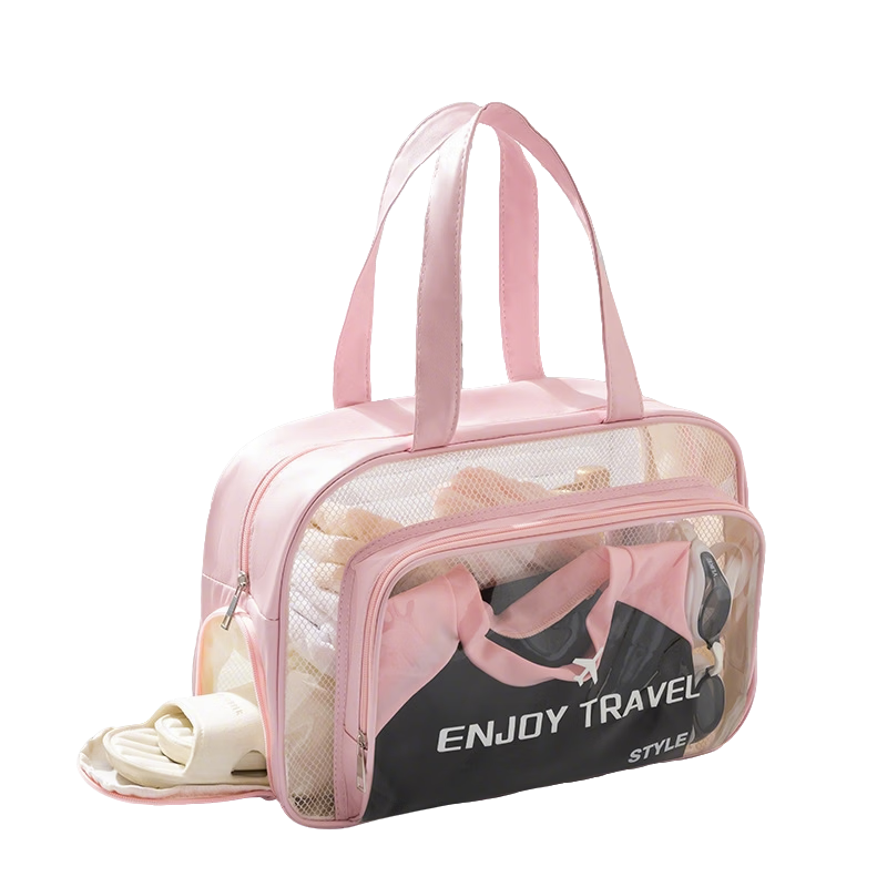 LOHAS Travel Swimming Bag Waterproof Wet and Dry Separation Ladies Swim Bag Toiletry Shower Gear Kids Swimsuit Storage Bag