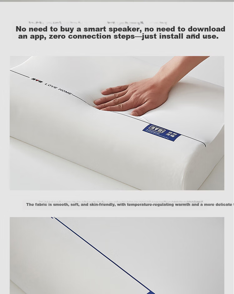 Yalu Deep Sleep Memory Foam Pillow Zero Pressure Slow Rebound Neck Support Sleep Aid Adult White 35*55cm 14