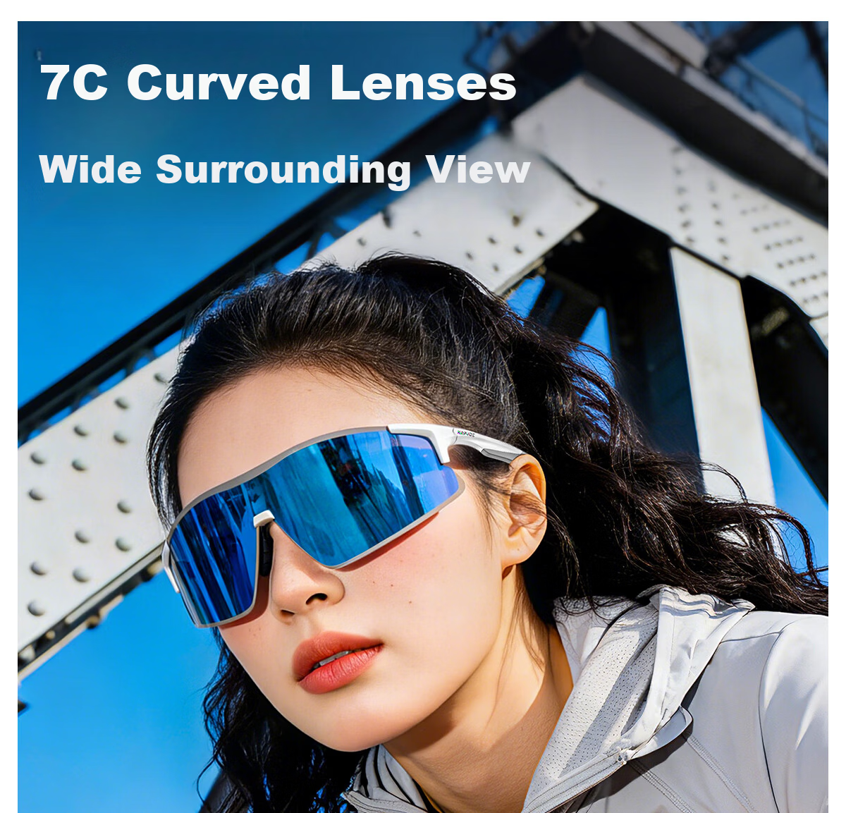 KAPVOE Windchase Running Glasses Marathon Photochromic Professional Outdoor Windproof Goggles Unisex Sunglasses 1