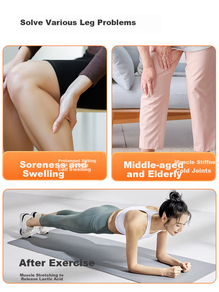 JD Original Leg Massager with Heat Therapy And Electric Heating, Warm Calf Muscle Kneading And Physiotherapy Device, Birthday Gift for Parents And Elderly 4