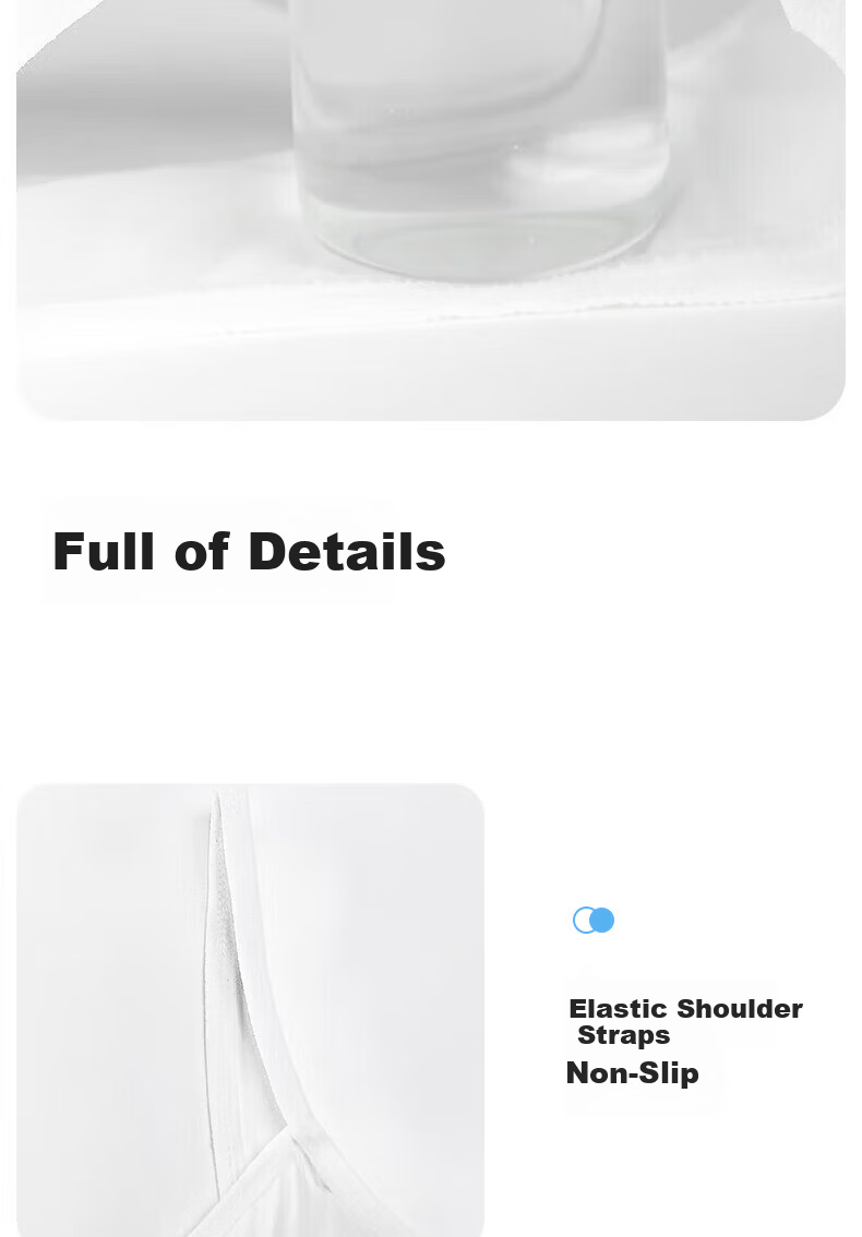 Qihaiqiu 2-Piece Disposable Cotton Bra Set Sterilized Wash-Free Individually Packaged Travel Daily Use 13