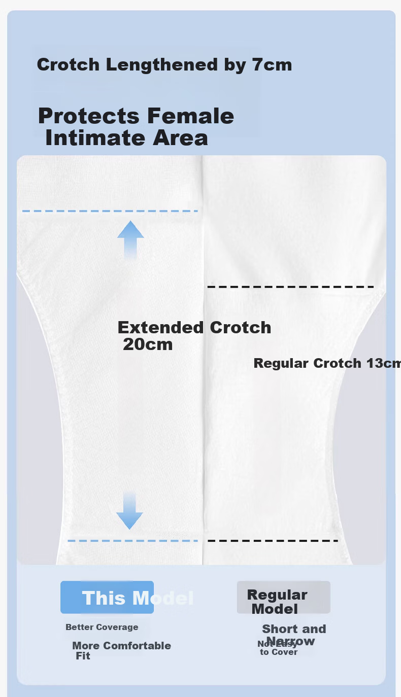 Beianshi Disposable Women's Sterilized Maternity Postpartum Travel Portable Underwear 5-Pack L 10