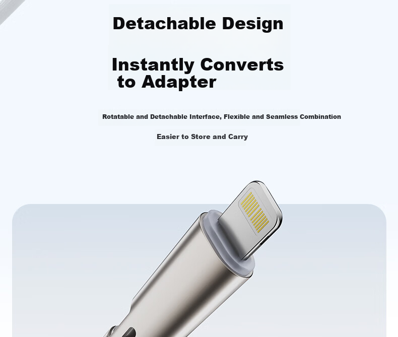 Oumake 4-in-1 Charging Cable Fast Type-C Multi-Function Car Charger Compatible with iPhone 17/16/15/14, Xiaomi, Huawei, iPad, Laptop 2m 9