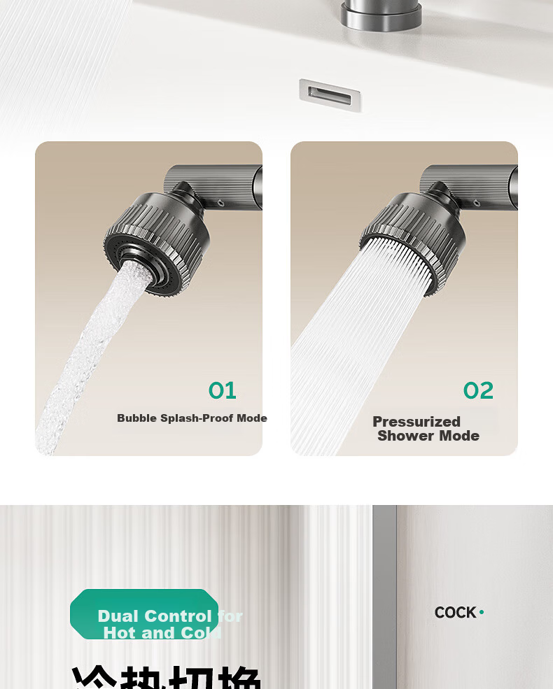 Denwalk [Germany] Household Faucet Cold and Hot Water Basin Sink Washbasin Single Cold Bathroom Basin 8