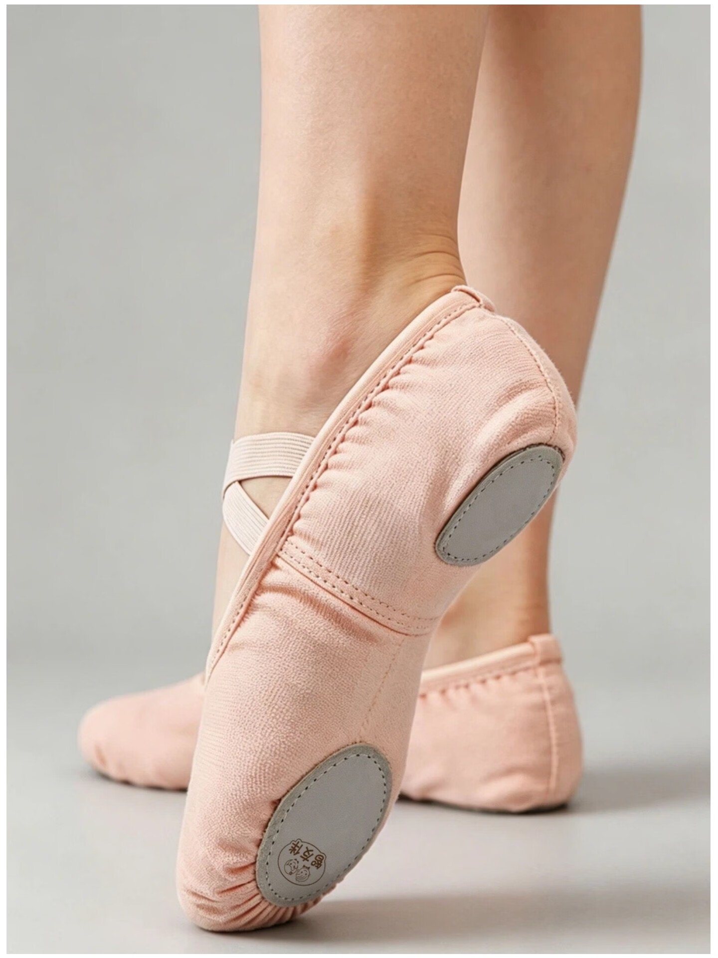 COOTYMAX Adult Dance Shoes Ballet Professional Practice Shoes Women Soft Sole Slip-On Children's Pink Dance Cat Paw Shoes 8