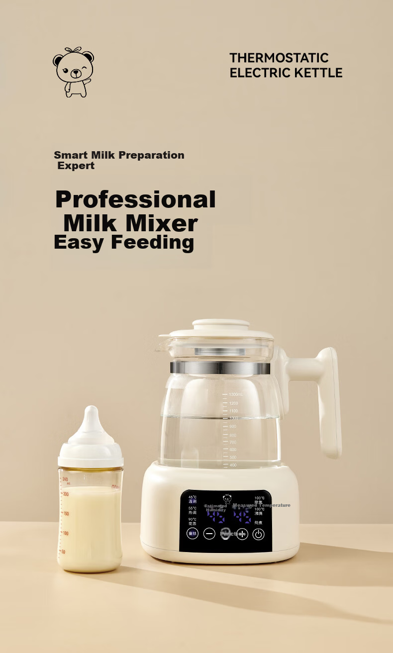 Xiaobeixiong Thermostatic Kettle Baby Milk Warmer Multifunctional Electric Kettle Health Pot Stewing Tea Maker 1