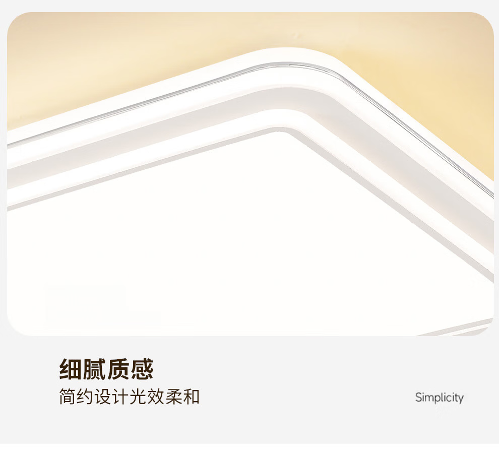 NVC Ceiling Light Living Room Main Lamp Bedroom Full Spectrum Eye Protection Luxury Smart Control LED with Installation 14