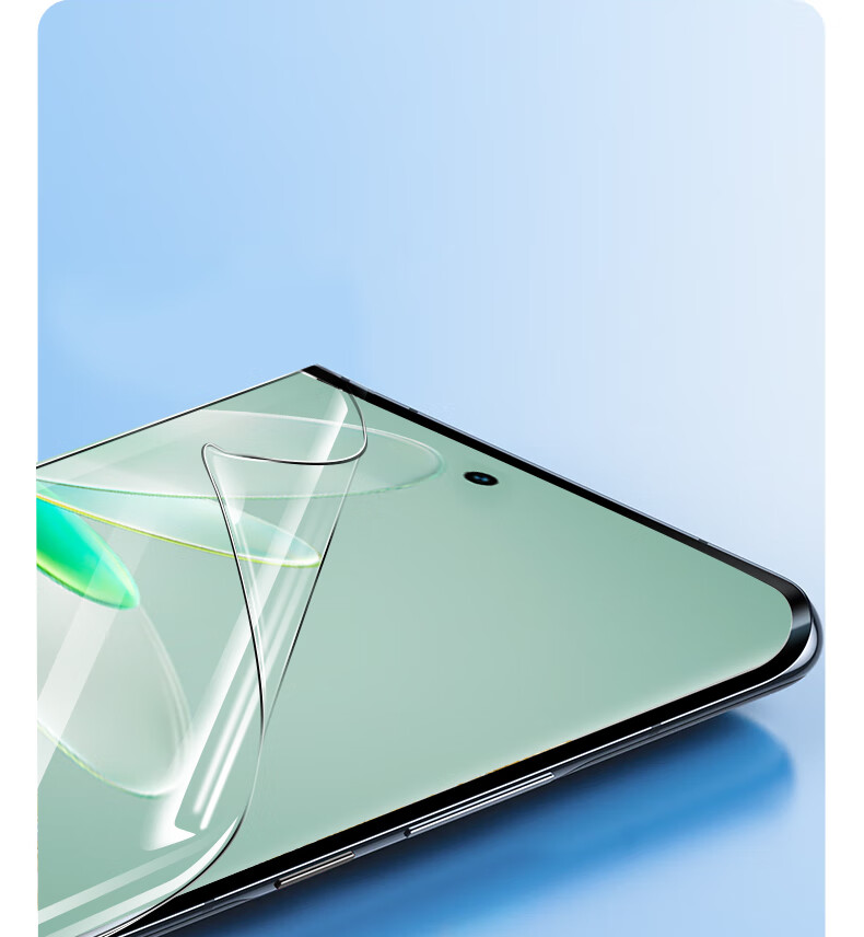 ESCASE Vivo S16e Tempered Glass Screen Protector for Y77/Y78, Non-Full Coverage Protective Film, HD Clear Transparent No White Edge Glass Screen Film 3