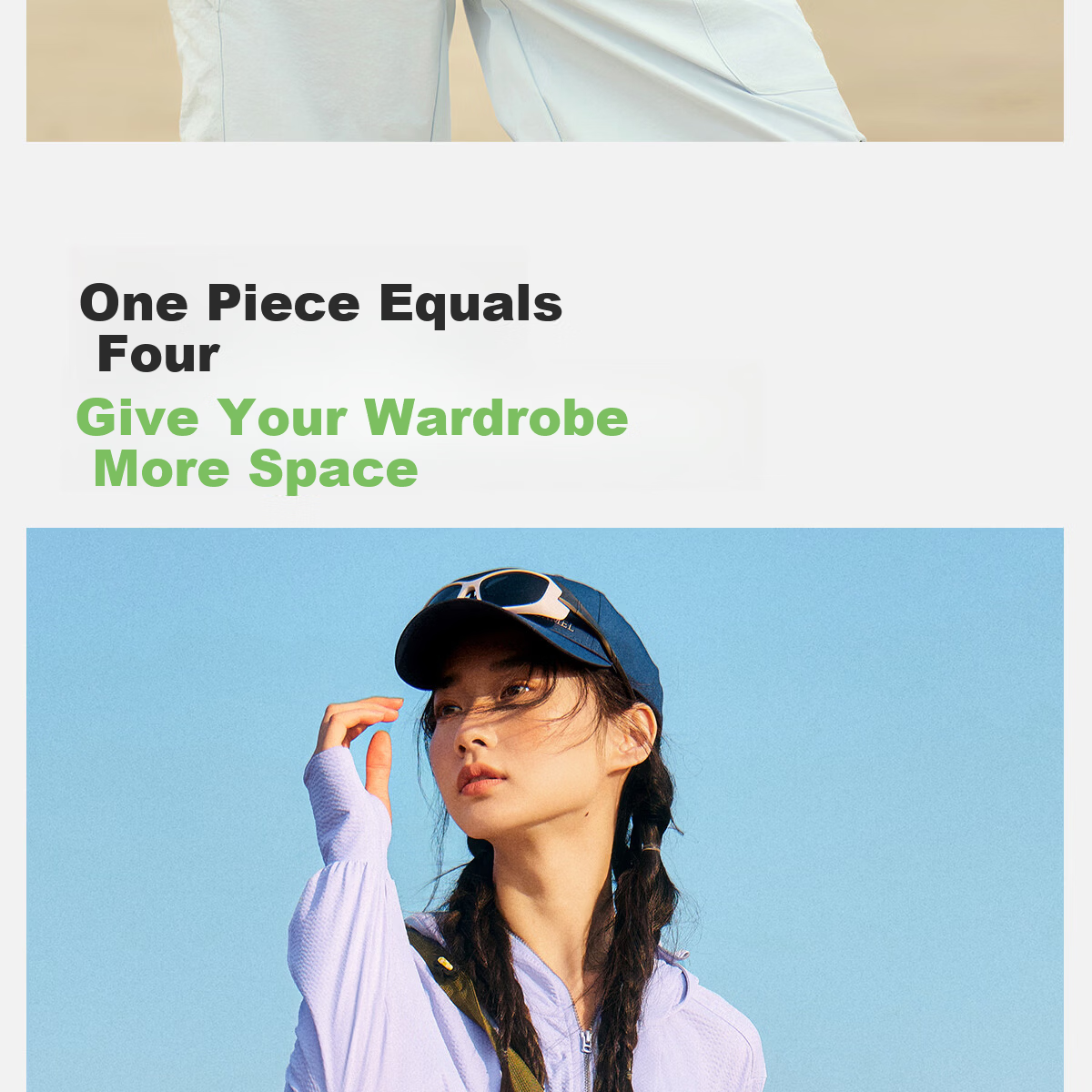 Camel Women's Sun Protection Jacket Spring Summer New Outdoor Cooling Heat Shield Breathable UV Protection M26BS01065 17