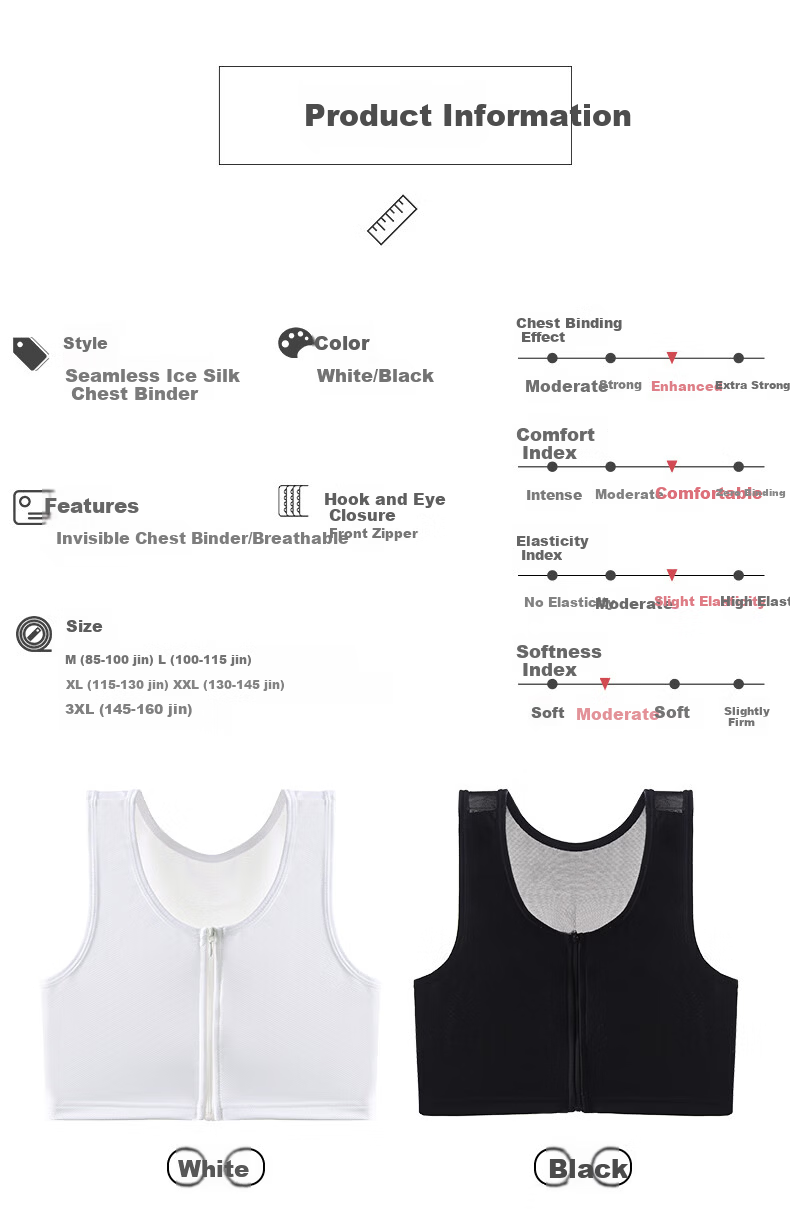 Caramella Sports Bra Spring Shockproof Vest Women's Chest Wrap Shaping Large Chest Minimizer Shapewear Student Cosplay Chest Binder 11