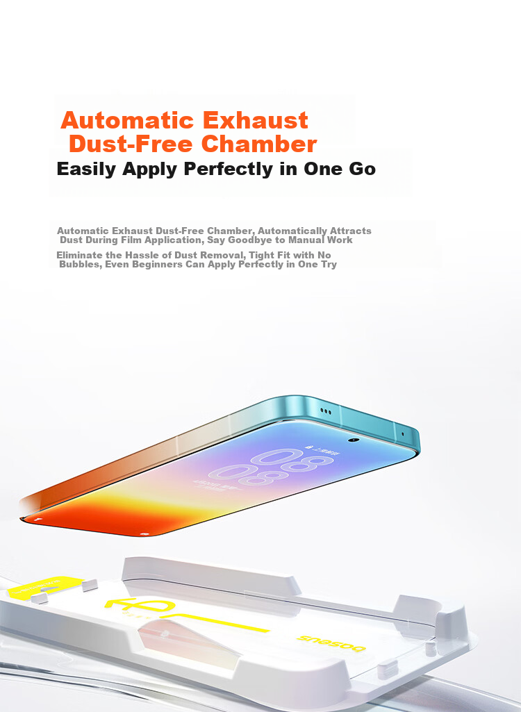 Baseus Huawei Pura90 Pro Max Tempered Glass Screen Protector Full Coverage Anti-Drop Anti-Fingerprint Film 11