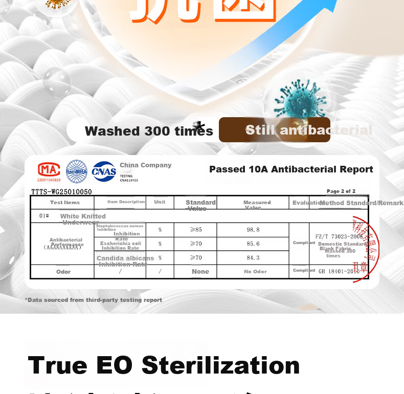 Junri Disposable Women's Underwear Milk Silk 10A Grade HPV Resistant Sterile Travel Portable Wash-Free Breathable Comfortable Underwear 10 Pieces 12